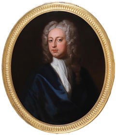 Portraits of John Wood of Hollin Hall, Yorkshire; and Francis Wood (pair)