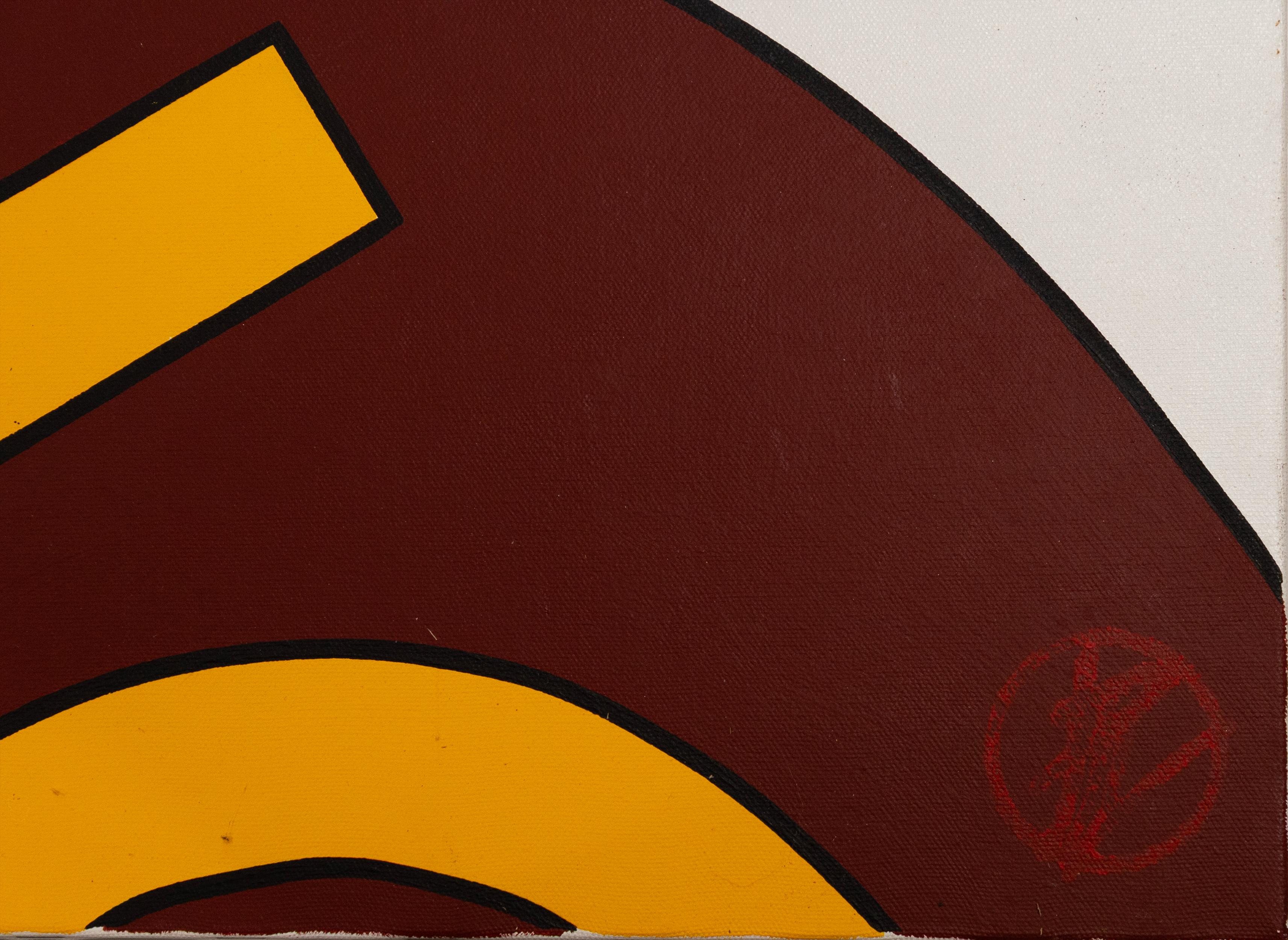 XXIe siècle et contemporain Jonathan Speed Racer Signé Graphic Pop Art Anime Painting on Canvas 2005 en vente