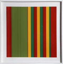 See Candy: Fruit Stripe, Signed Minimalist Iris Print by Jonathan Lewis