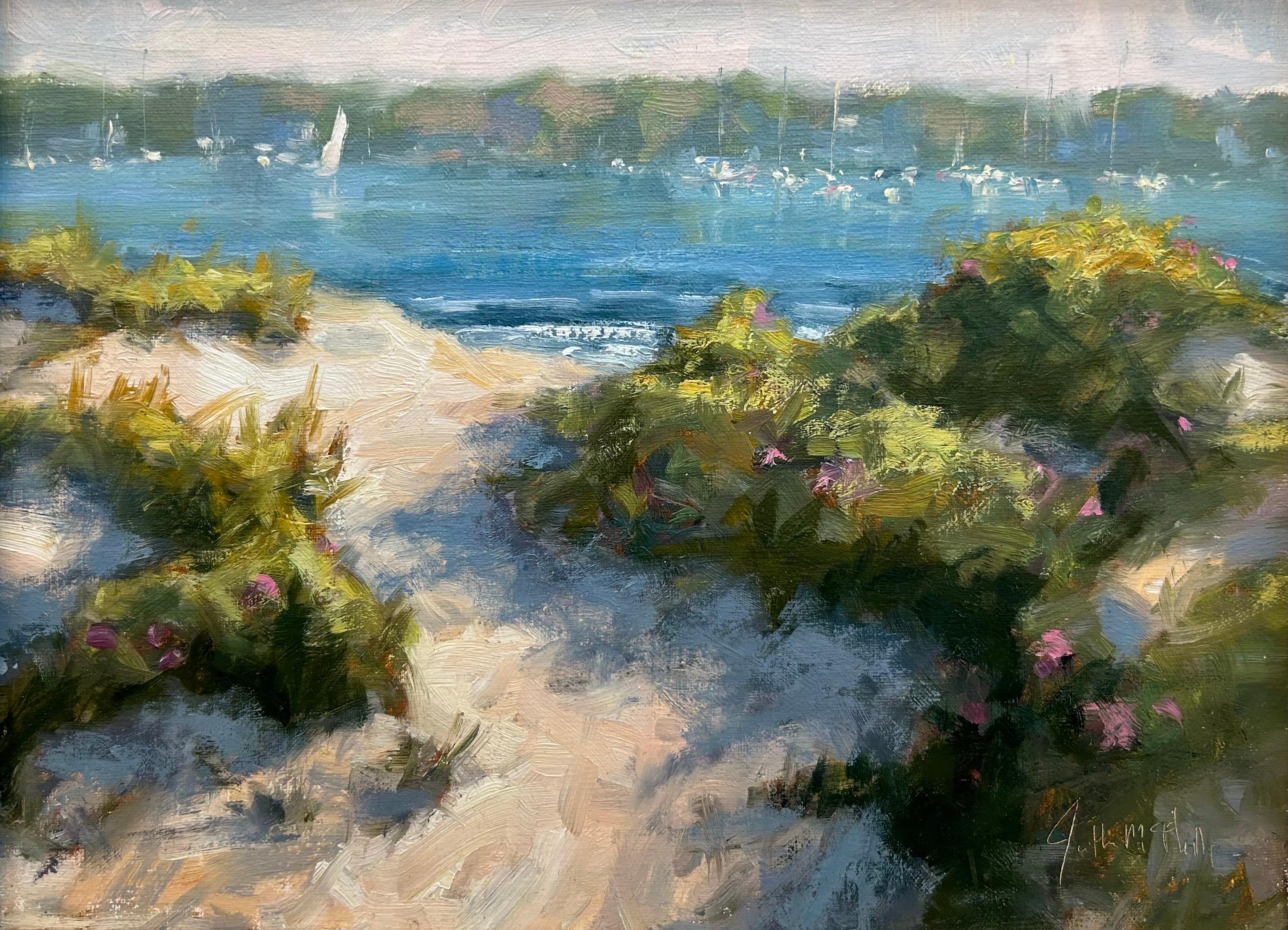 Path to Salt Pond - Painting by Jonathan McPhillips