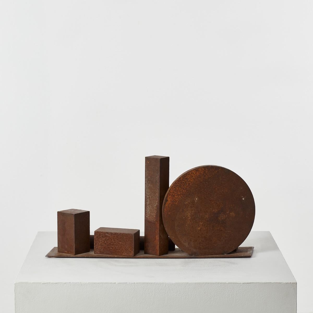 Modern Jonathan Miller Metal ‘No.4’ Sculpture, UK, Early 2000s For Sale