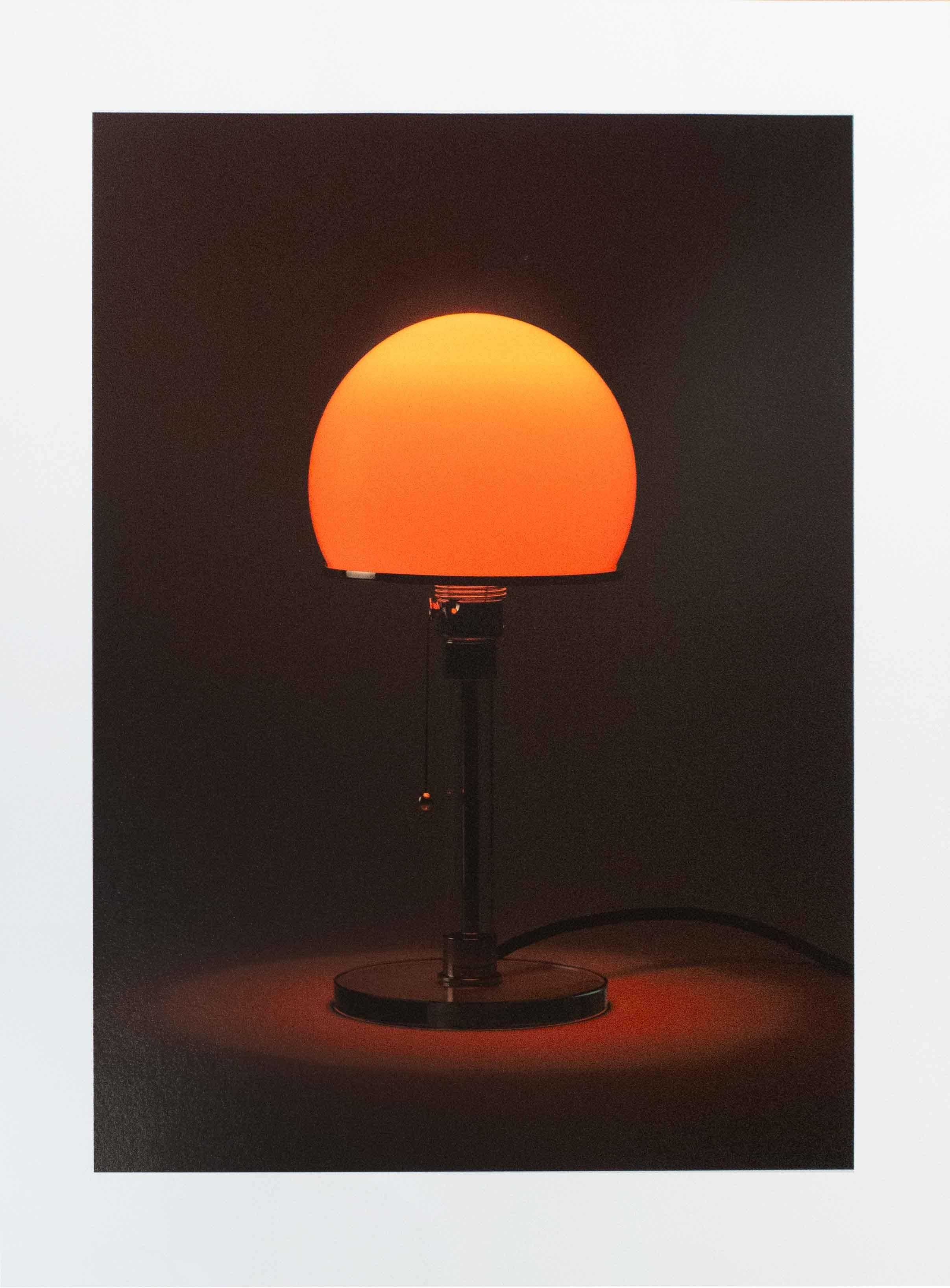 Wagenfeld Sunsets I-VI, 376 B3, 2019, Lampada, Bauhaus - Photograph by Jonathan Monk