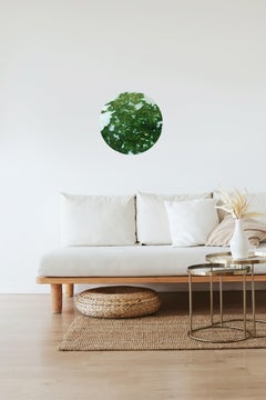 VF6, Pintura abstracta contemporánea de paisajes, Arte contemporáneo de mapas, Verde Azul