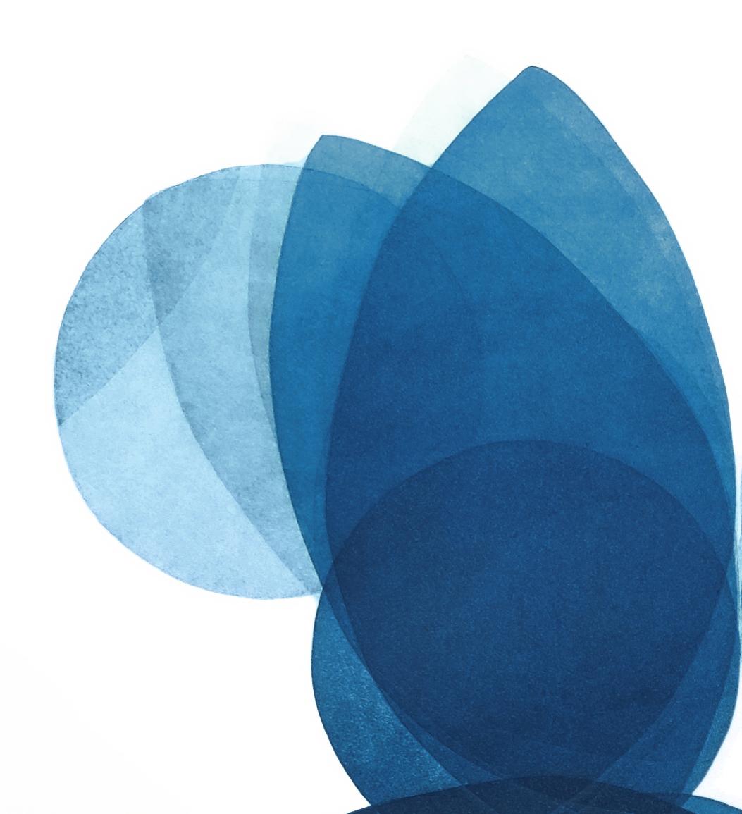 NV4, Einzigartiger abstrakter Druck, zeitgenössisches blau-weißes minimalistisches Kunstwerk (Abstrakt), Print, von Jonathan Moss