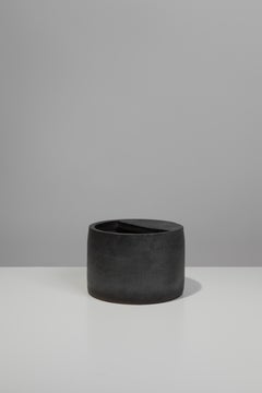 Jonathan Nesci W/ Robert Pulley Ceramic Vessel with Black Coppered Glaze 18/05