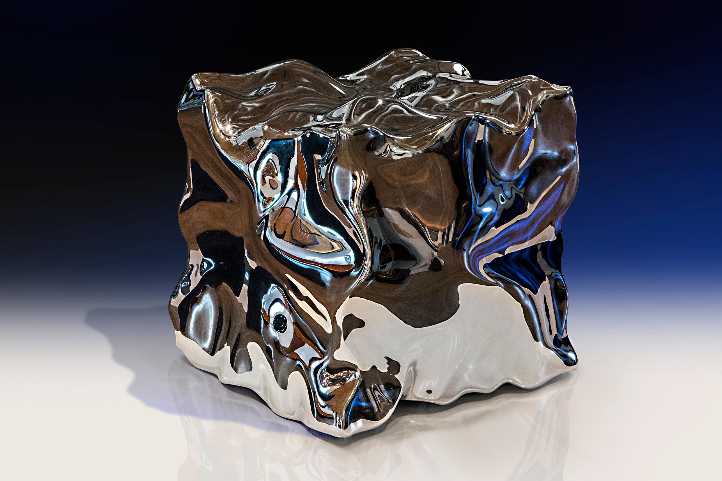 Abstract Sculpture Jonathan Prince - État liquide