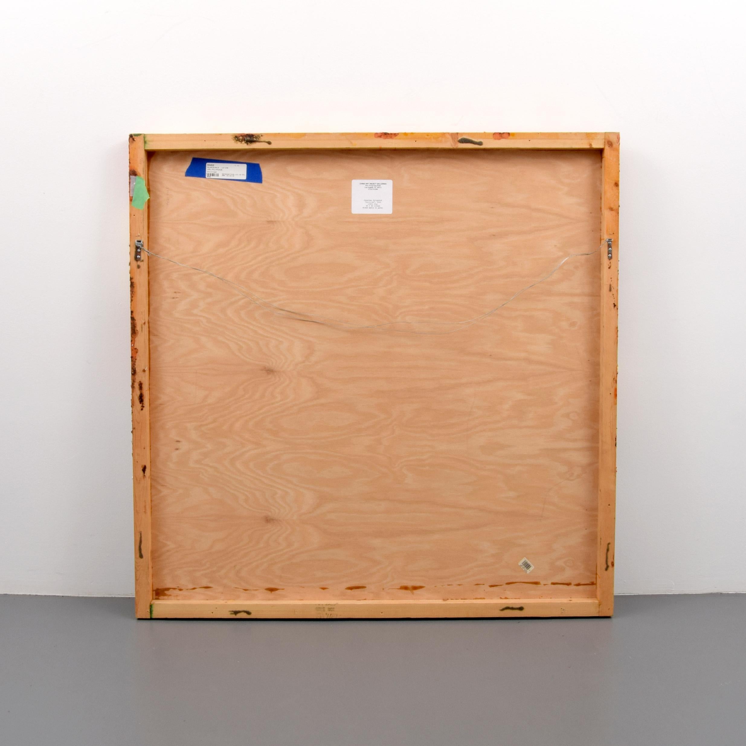 Large Jonathan Pylypchuk Mixed Media, 48.75