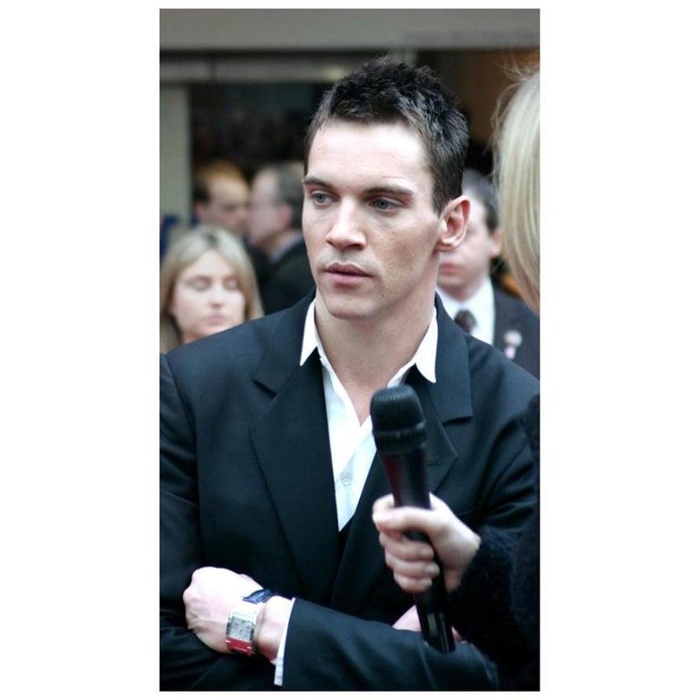 Jonathan Rhys Meyers Authentic Strand of Hair In Good Condition For Sale In Jersey, GB