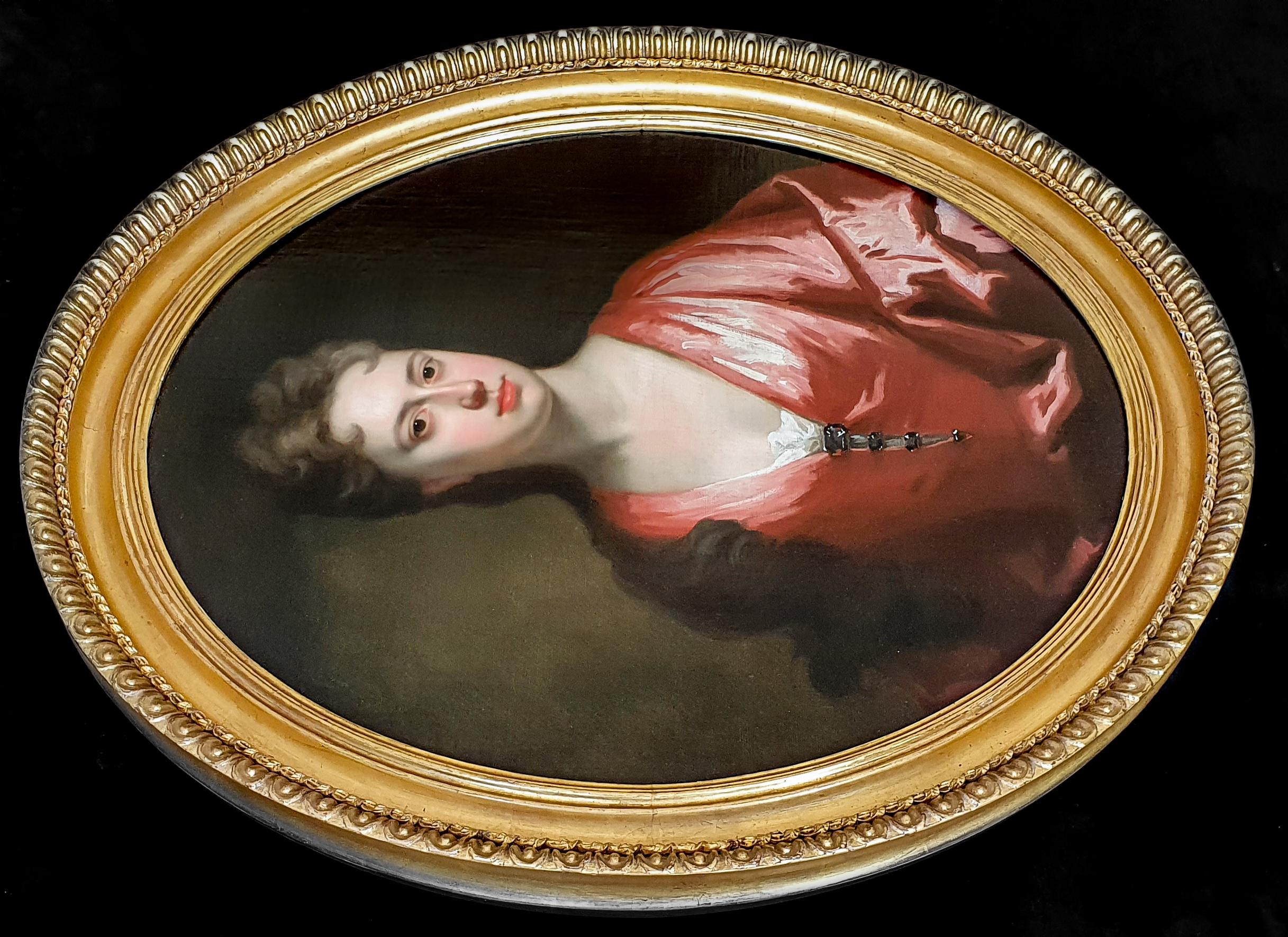 Portrait of Elizabeth Finch, later 1st Countess of Aylesford circa 1702 - Painting by Jonathan Richardson, the Elder