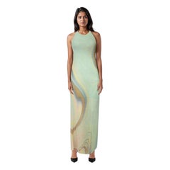 Jonathan Simkhai Knit Halterneck Maxi Dress Size S