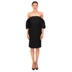 Jonathan Simkhai Off-The-Shoulder Puff-Sleeve Dress