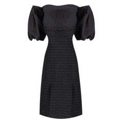 Jonathan Simkhai Off-The-Shoulder Puff-Sleeve Dress
