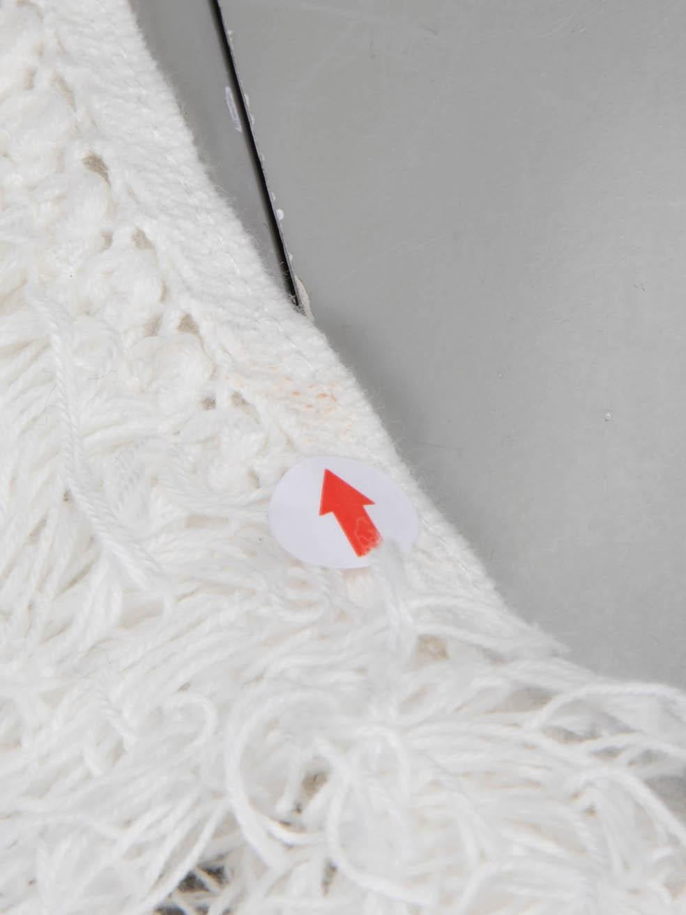 Jonathan Simkhai, haut court en crochet blanc, taille XS Pour femmes en vente