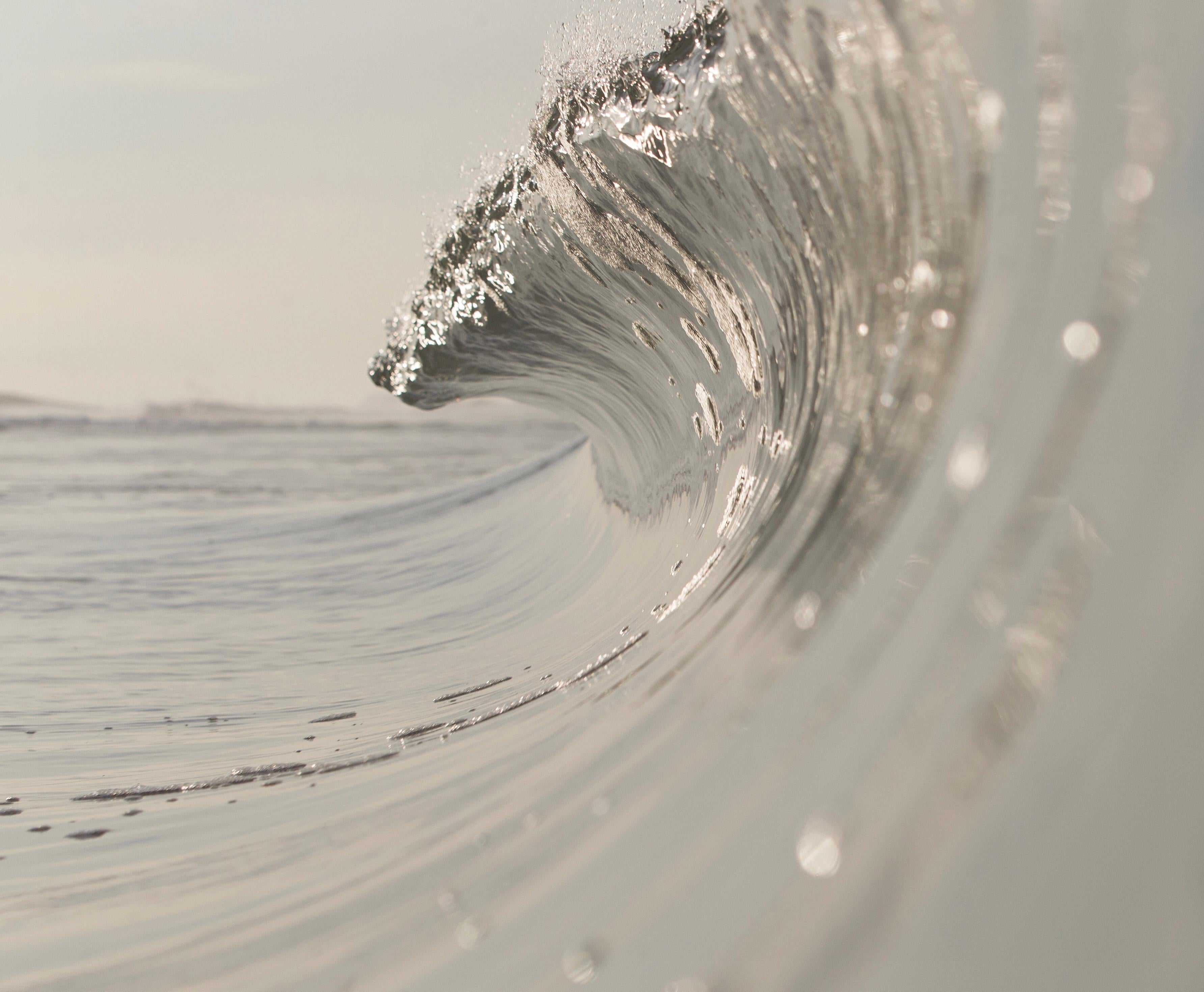 La clarté apporte la sérénité, photographie d'art de paysage marin, plexiglas, signée 