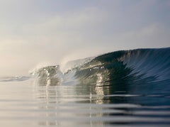 Newport Blues, Oceanscape Fine Art Photography, gerahmt in Plexiglas, signiert 