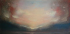 Array of Light - abstract landscape sky cloud painting contemporary modern art