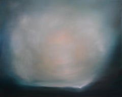 Cloud Burst - abstract landscape seascape nature oil painting Contemporary art 
