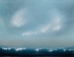 Evening Tide - landscape sky oil painting Contemporary Artwork abstract water
