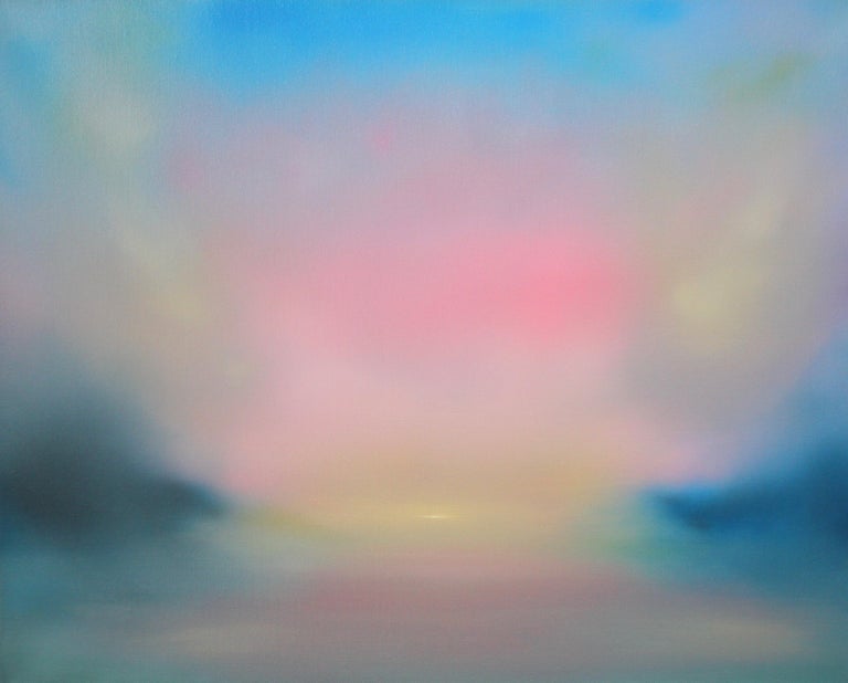 Jonathan Speed Sunset Reflections Original Abstract Landscape