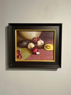 Jonathan Stasko "Guac" 11x14 Fruit Vegetable Guacamole Still Life Oil Painting