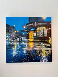 Maida Vale - Original realism London cityscape oil painting -contemporary Art