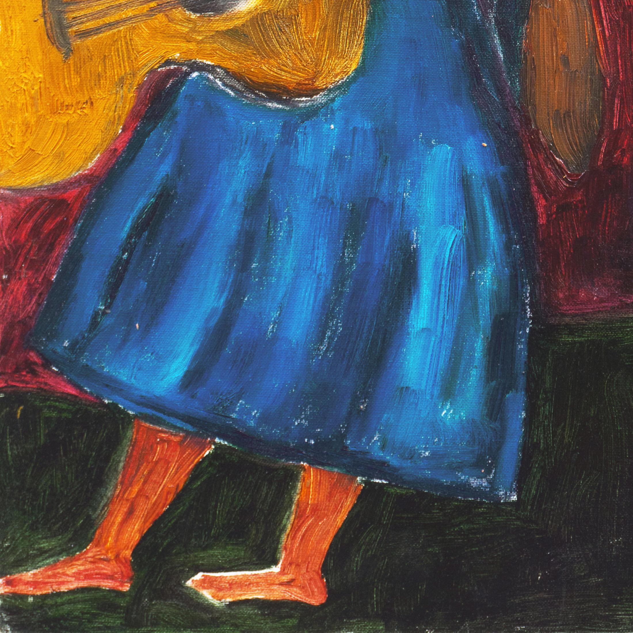 Gemalt um 2000 von Jonathan Taylor (Amerikaner, geboren 1968) und begleitet von einem Echtheitszertifikat.

Der in der Liste aufgeführte kalifornische Künstler studierte zunächst Kunst am College of the Atlantic in Bal Harbor, Maine, und