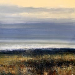 Estuary Dawn - landscape countryside rural nature oil painting modern impression