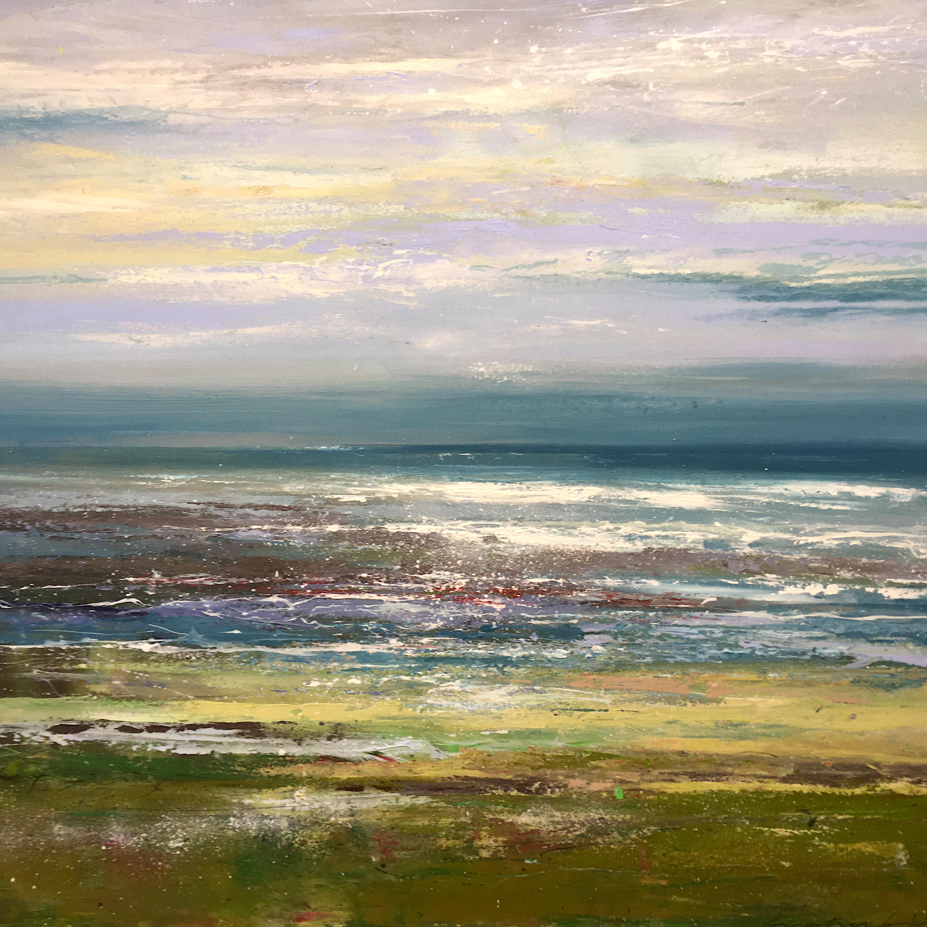 Jonathan Trim First Light on the Estuary peinture à l'huile de