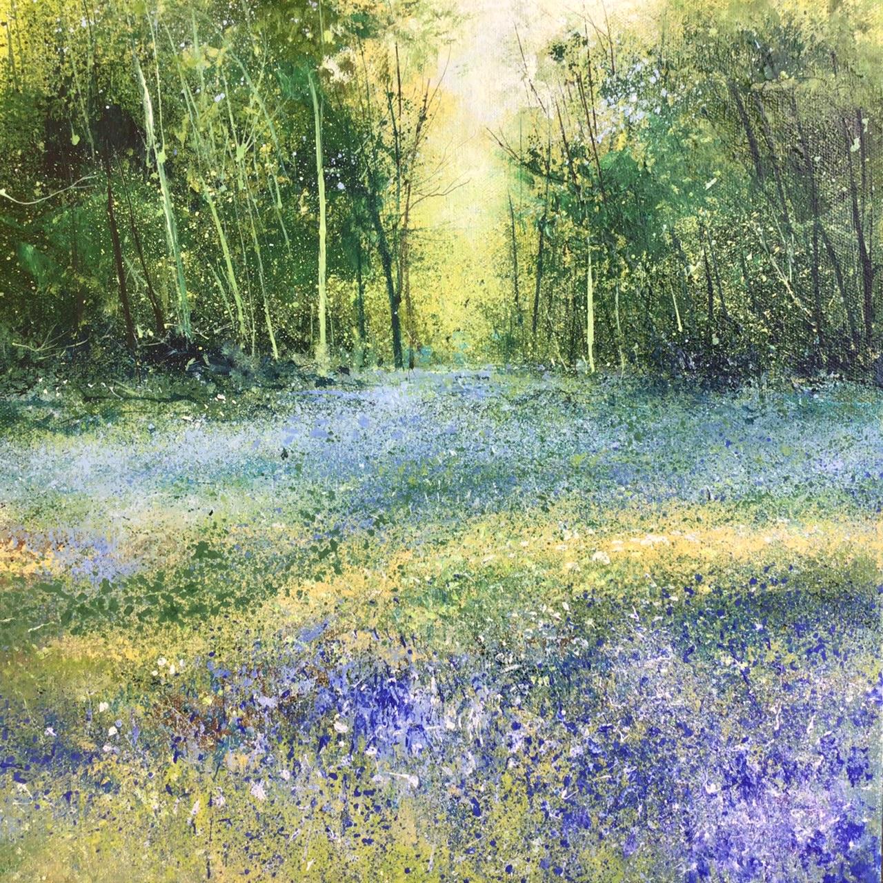 Jonathan Trim Forest Heat original natural landscape floral oil