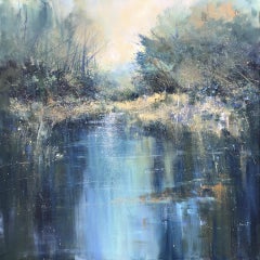Jonathan Trim, Late Afternoon Stillness, Original Landscape Painting