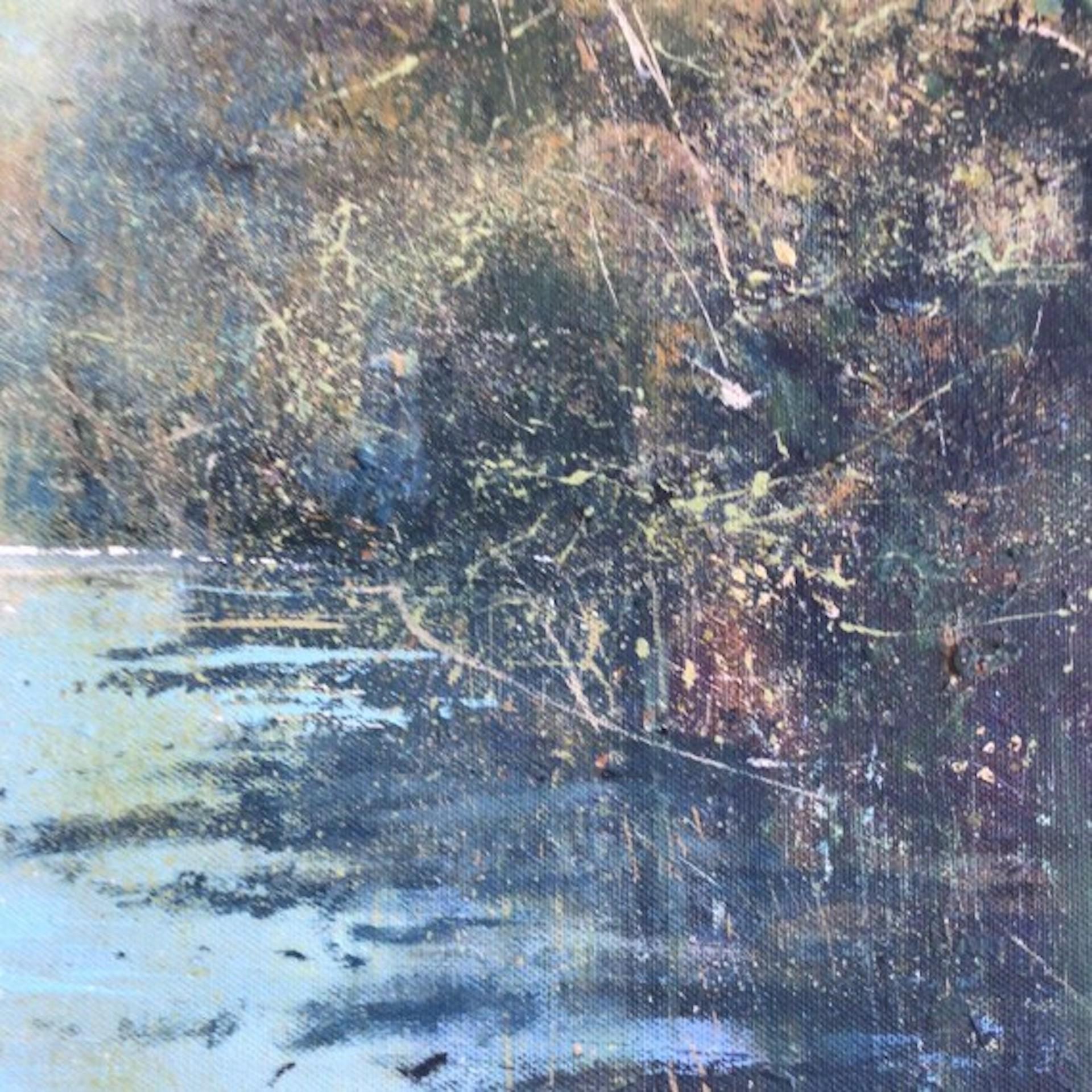 Jonathan Trim, River Silence, Original Impressionist Landscape Painting 1