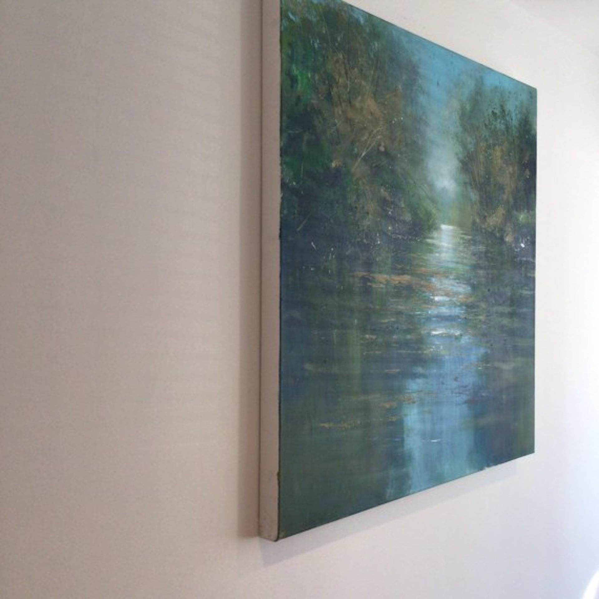 Jonathan Trim, Still Water, Original Landscape Painting, Affordable Art 1
