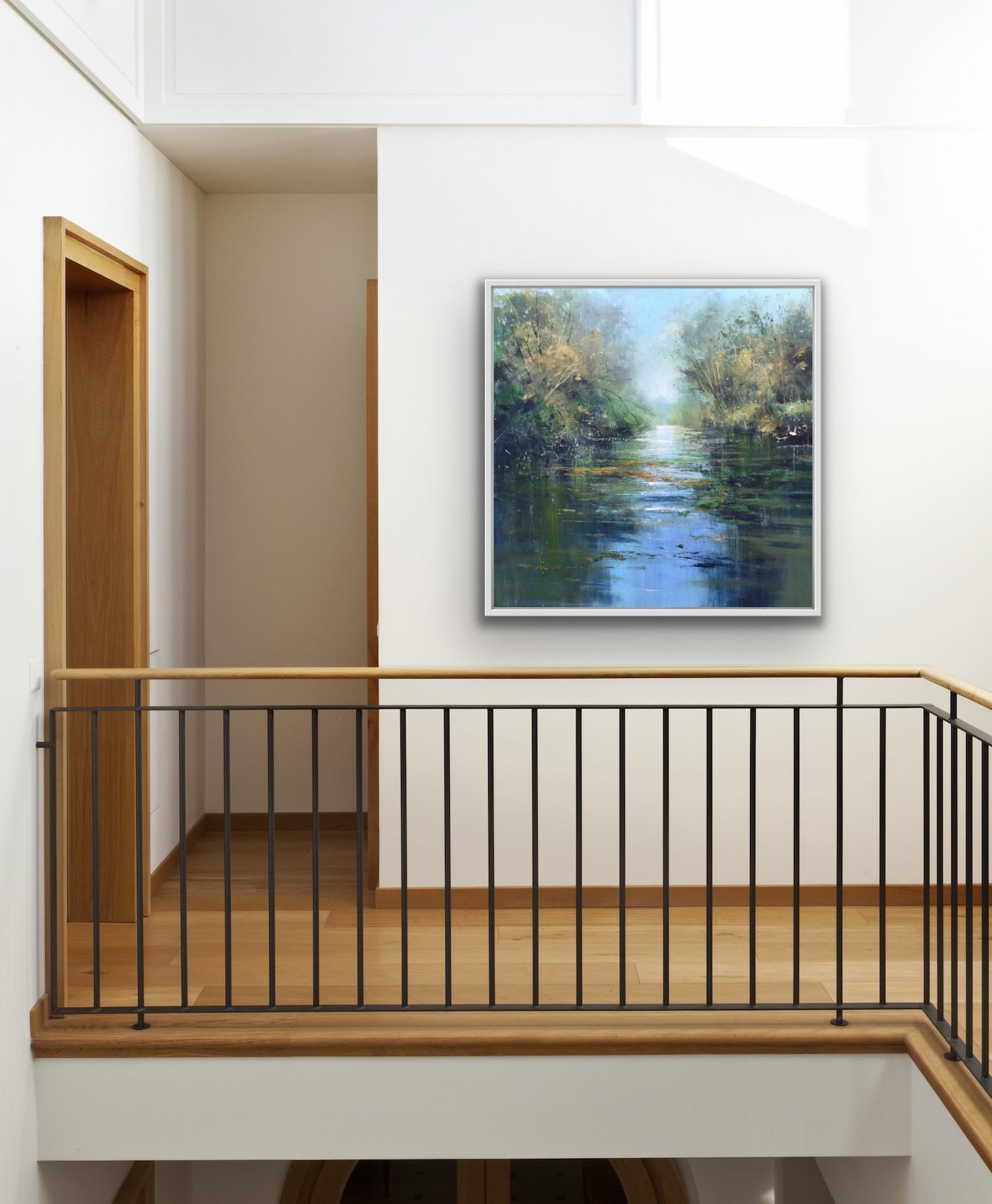 Jonathan Trim, Still Water, Original Landscape Painting, Affordable Art 5