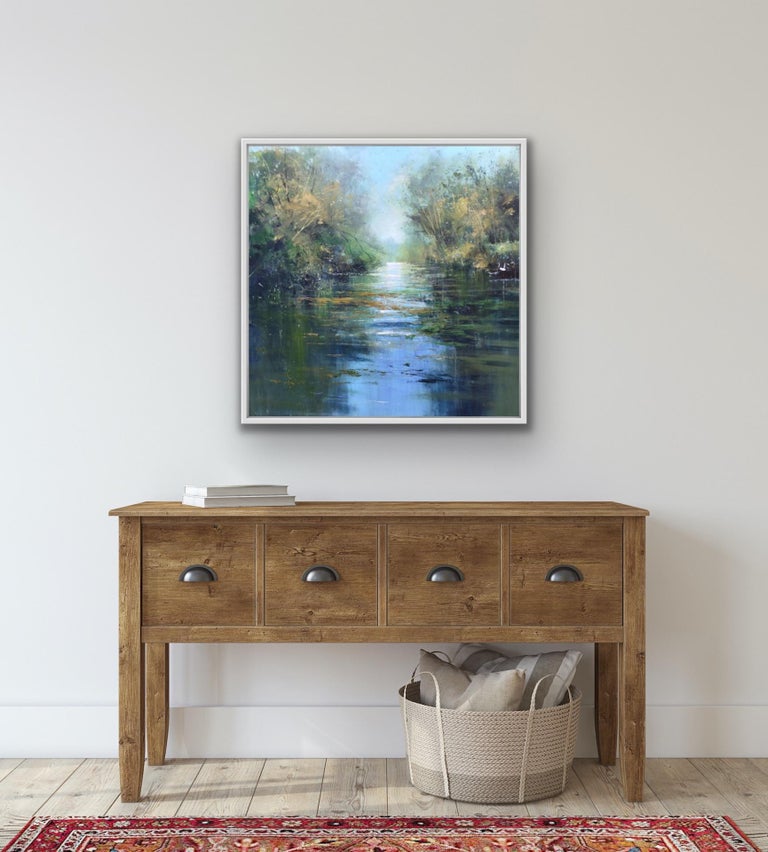 Jonathan Trim, Still Water, Original Landscape Painting, Affordable Art For Sale 7
