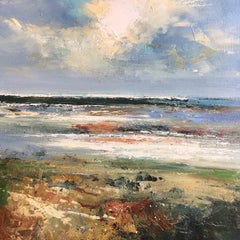 Saltine - landscape seascape ocean beach oil painting Contemporary Modern Art