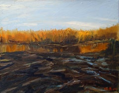 Wertheim Creek, Gemälde, Öl auf Leinwand