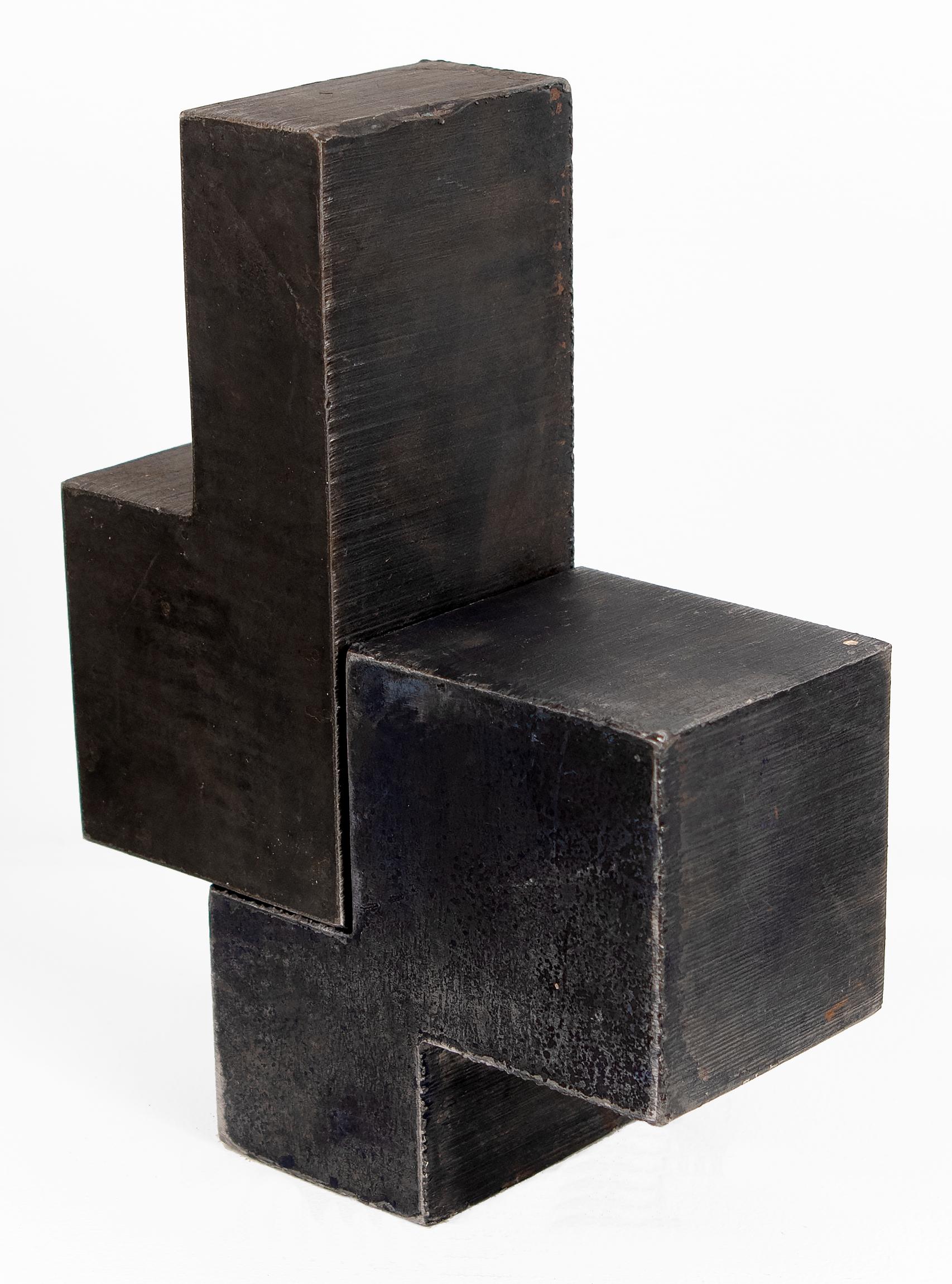 untitled sculpture (3) - Black Abstract Sculpture by Jonathan Waters