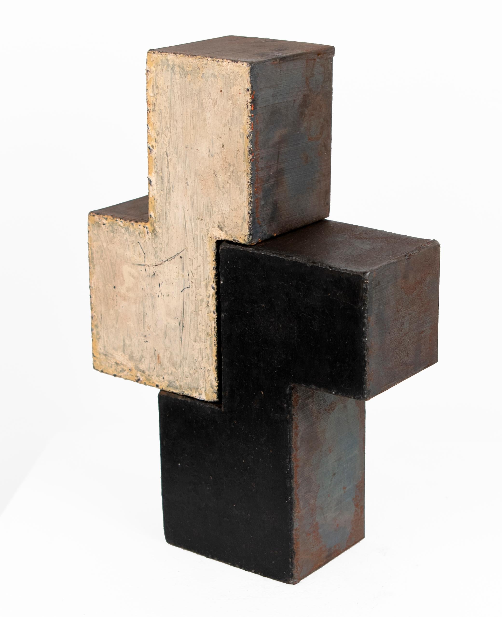 untitled sculpture (4) - Black Figurative Sculpture by Jonathan Waters