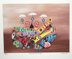 Jonathan Winters, „The Day They All Got Their Wings“, handsigniert