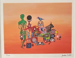 Jonathan Winters, „The Thoughts of a Matador“, handsigniert