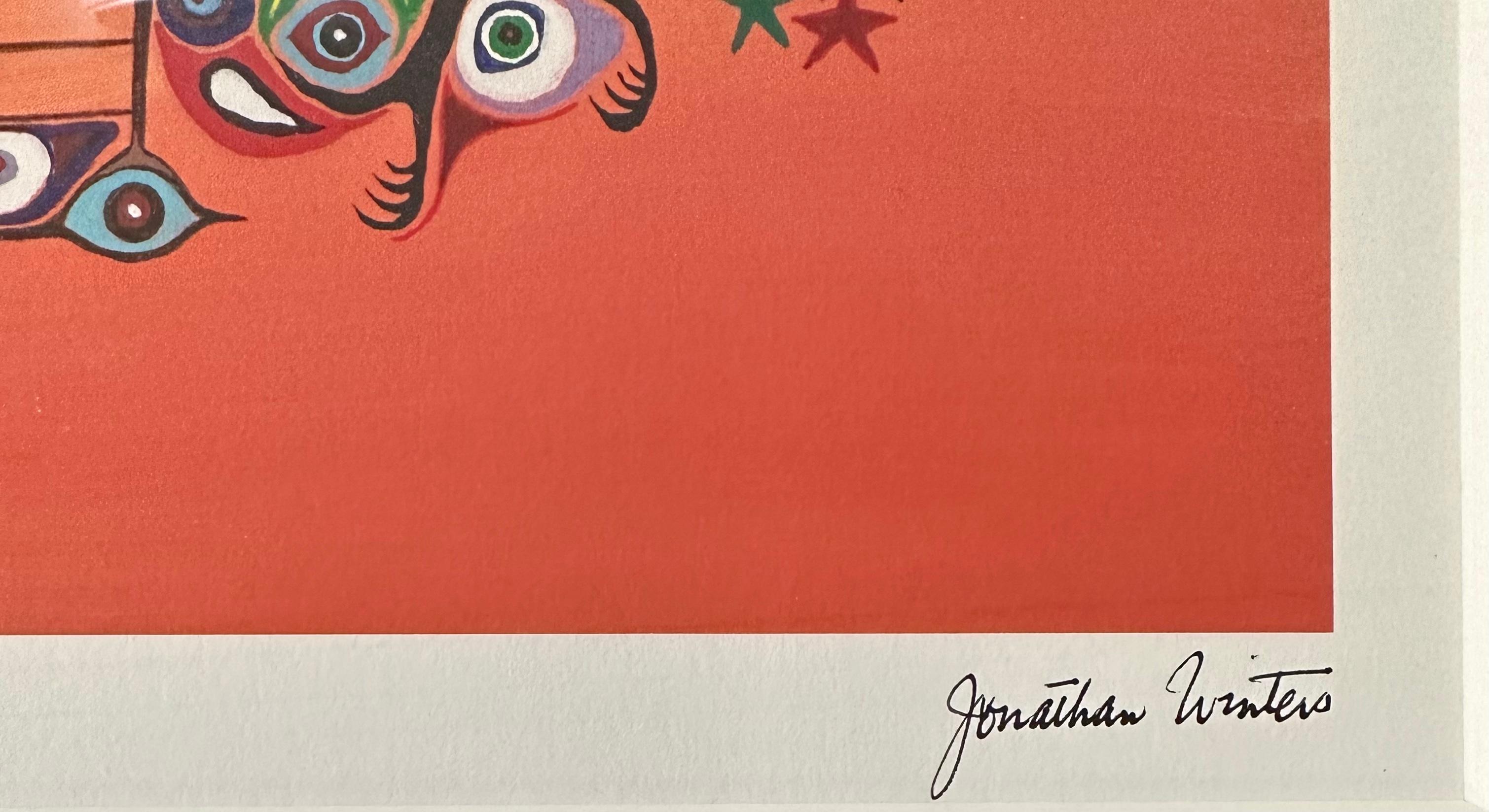 Jonathan Winters, Les pensées d'un Matador, signé à la main  en vente 4