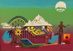 Visions of the Unseen, Artist Proof Siebdruck (2/ 25) von Jonathan Winters