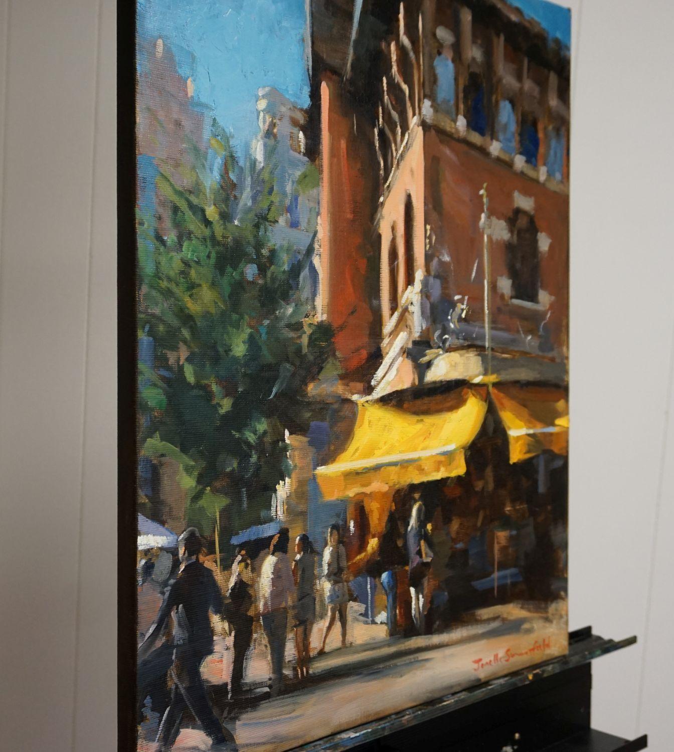 Fruiteria de Valencia, Pittura a olio - Art Impressionismo di Jonelle Summerfield