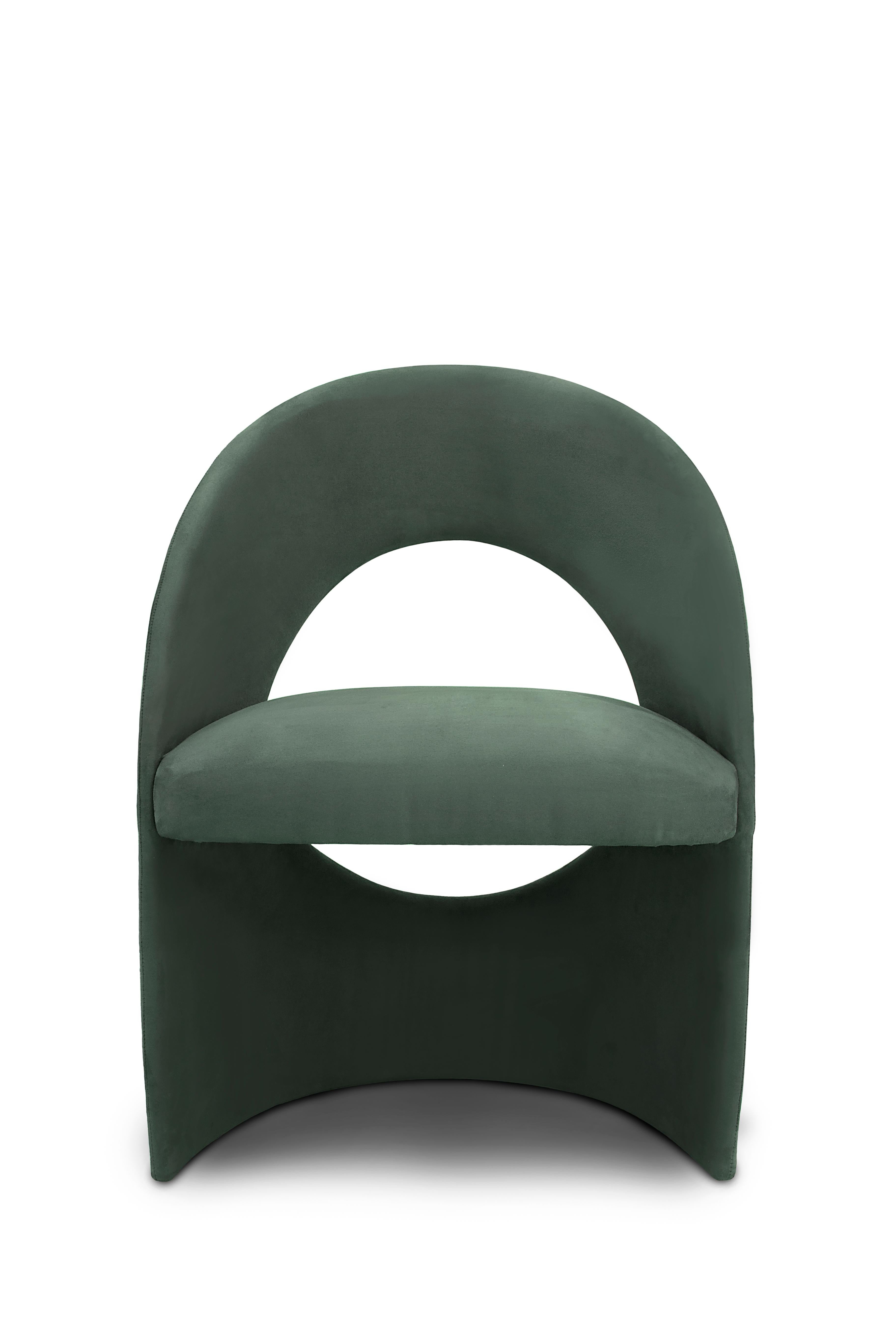green dining chairs