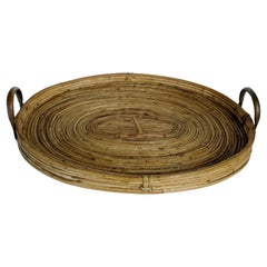 Jong and brass tray, France, 1960