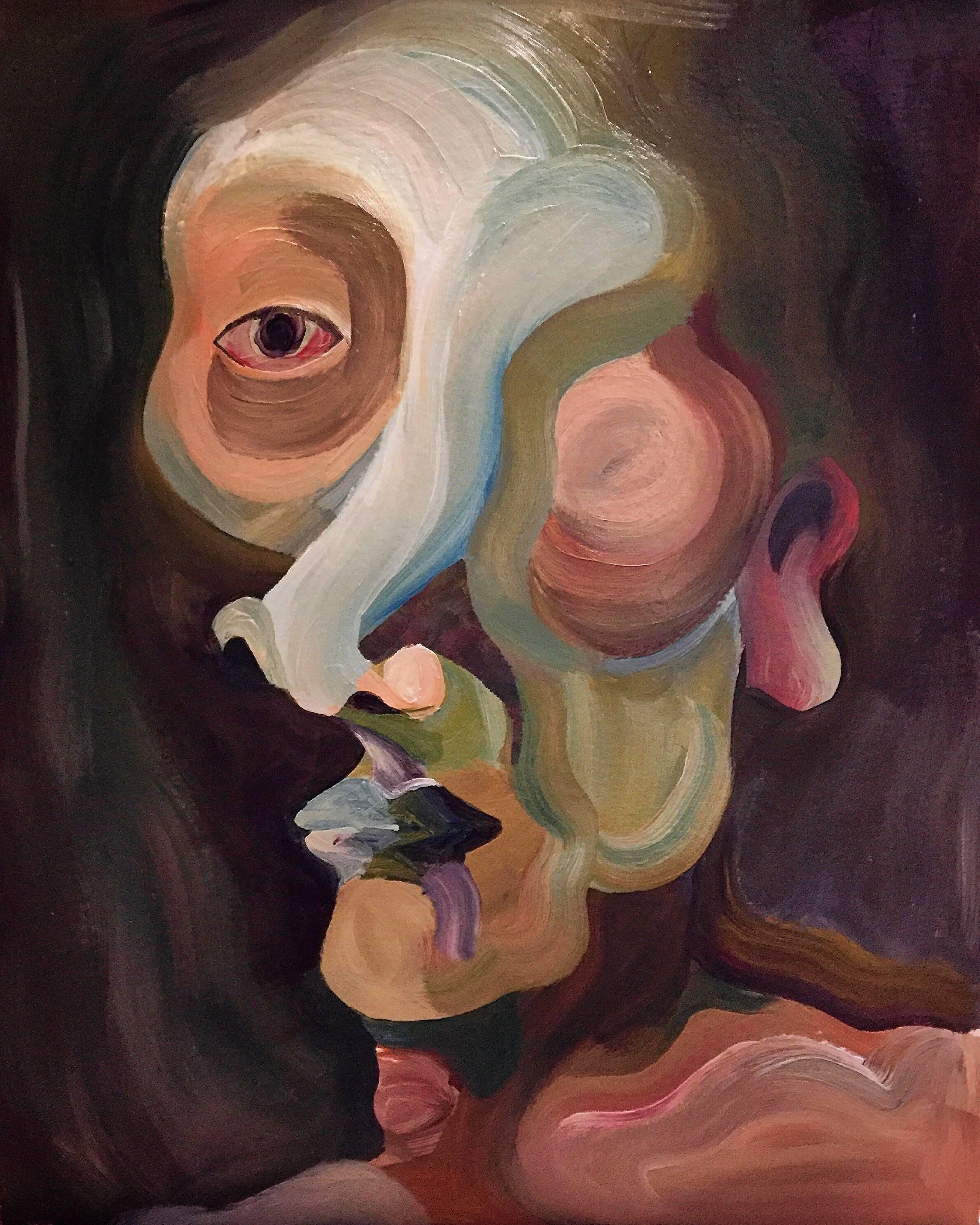 Jongmin Joy Kim Portrait Painting - Untitled