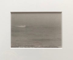 Montauk Bluffs, Ocean Photo Vintage Beach Photograph Platinum Palladium Print