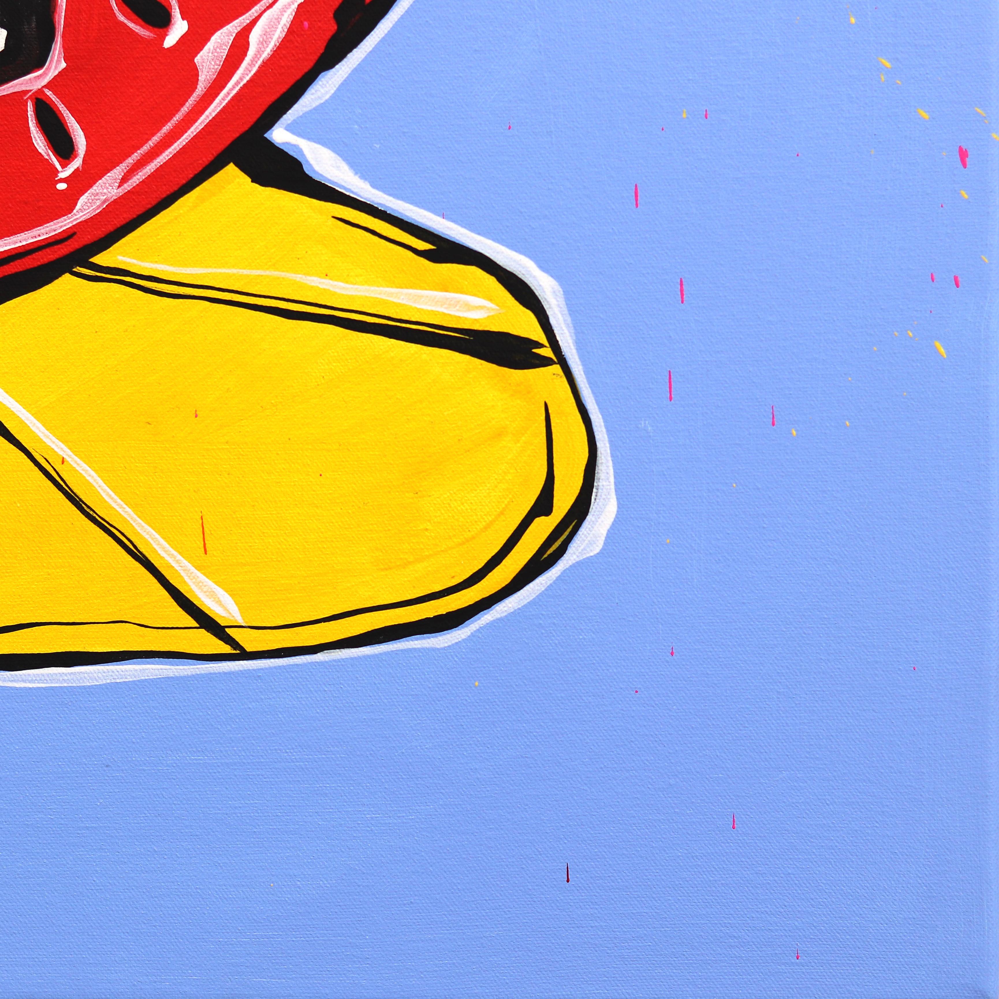English artist Jonjo Elliot's artworks are a collision of expressionistic fauvism and his collections encourage a youthful candor. Plants thrive in environments the viewer wants to immerse themselves in. He’s interested in the crossover point