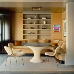 Sunday Evening - Abstract Vibrant Colorful Botanical Still Life Acrylic Painting