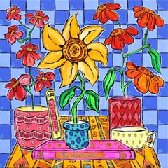 Dipinti di nature morte su tessuto